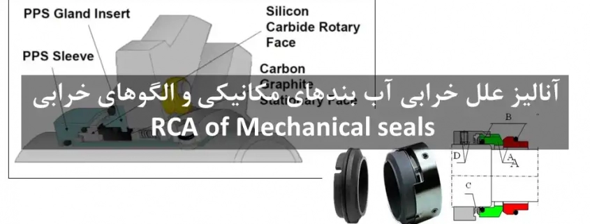 آنالیز علل خرابی آب بندهای مکانیکی و الگوهای خرابی RCA of Mechanical seals